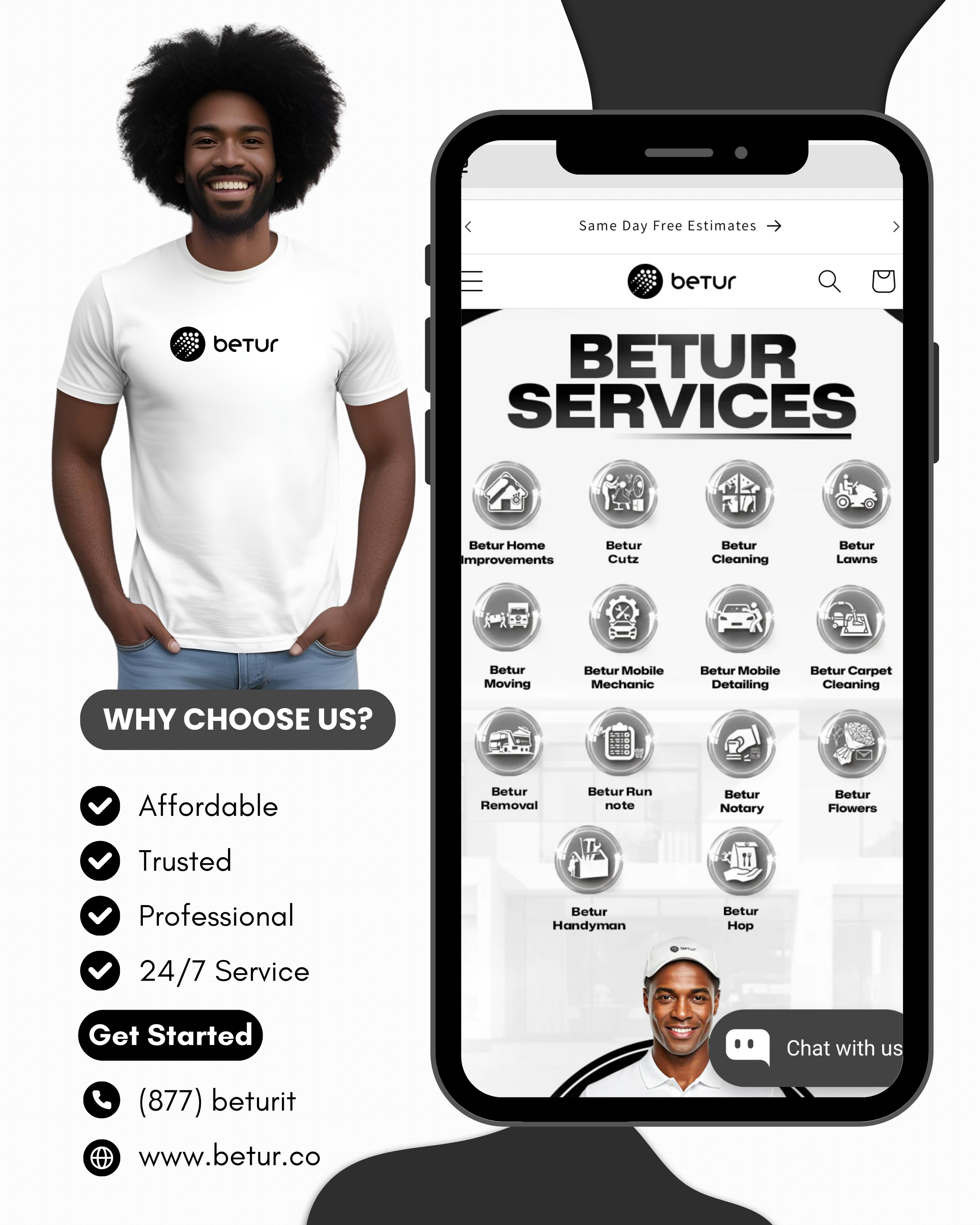 Betur Services — full range of home services